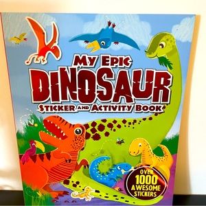 Igloo Books My Epic Dinosaur Sticker & Activity Book NEW